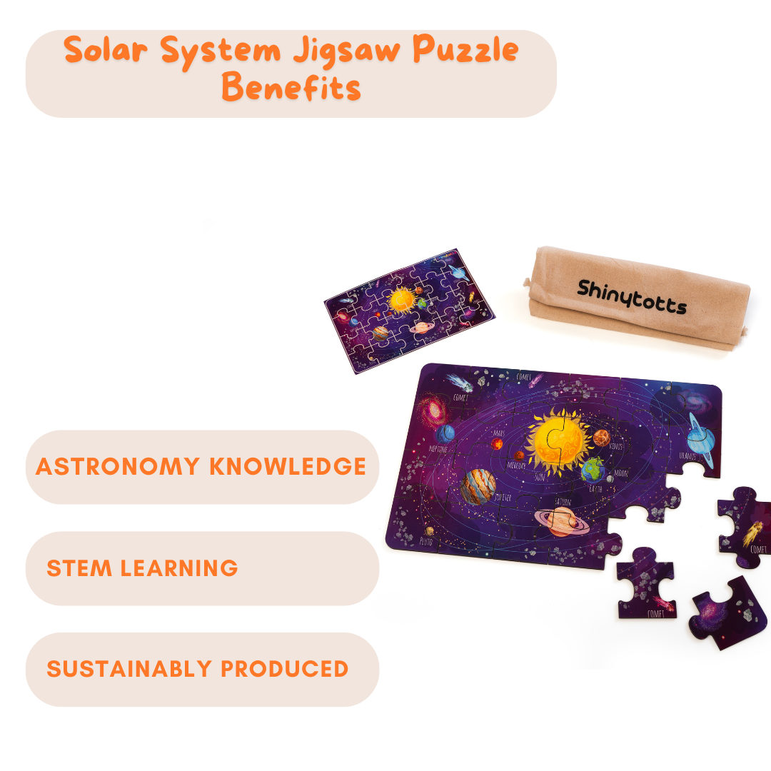 Kids Solar System Wooden Jigsaw Puzzle