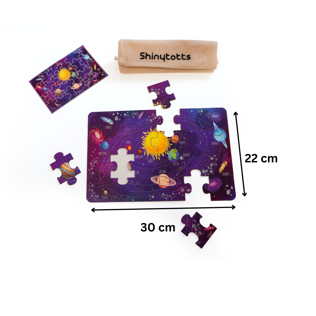 Kids Solar System Wooden Jigsaw Puzzle