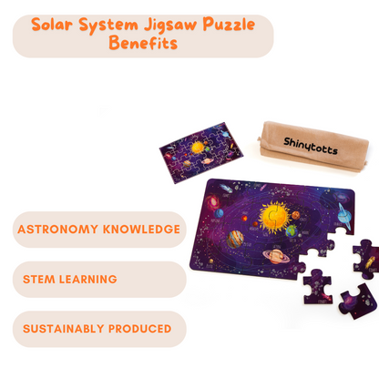 Kids Solar System Wooden Jigsaw Puzzle
